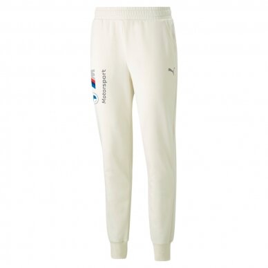 BMW MOTORSPORT Puma Essential baltos kelnės vyrams BMW MOTORSPORT Puma Essential baltos kelnės vyrams