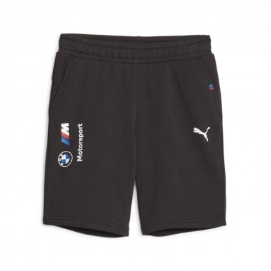 BMW MOTORSPORT PUMA Essential juodos spalvos šortai vaikams PUM24_PAE_MMS BMW MOTORSPORT PUMA Essential juodos spalvos šortai vaikams PUM24_PAE_MMS