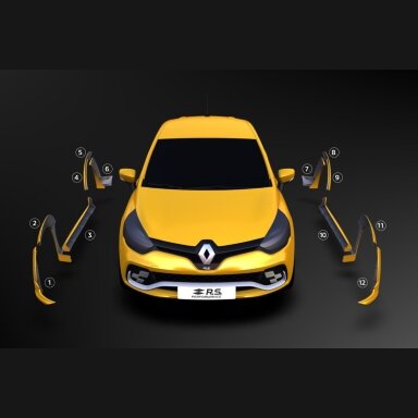 R.S. PERFORMANCE Kėbulo komplekto komponentai CLIO IV R.S.