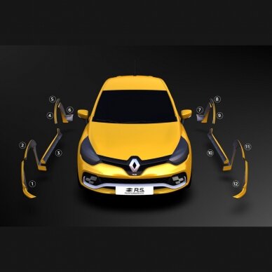 R.S. PERFORMANCE Kėbulo komplekto komponentai CLIO IV R.S. 1 R.S. PERFORMANCE Kėbulo komplekto komponentai CLIO IV R.S. 1
