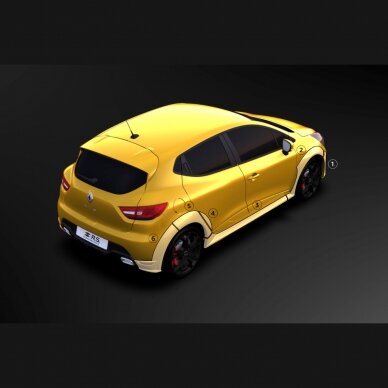 R.S. PERFORMANCE Kėbulo komplekto komponentai CLIO IV R.S. 2