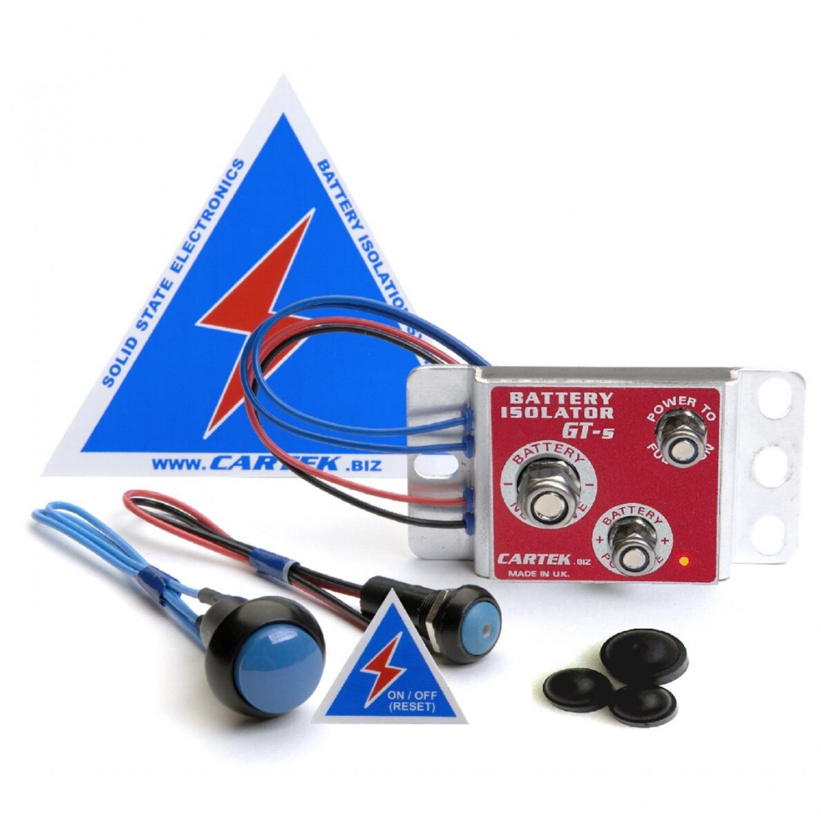 CARTEK GT elektroninis jungiklis (mėlynas) CARTEK GT elektroninis jungiklis (mėlynas)