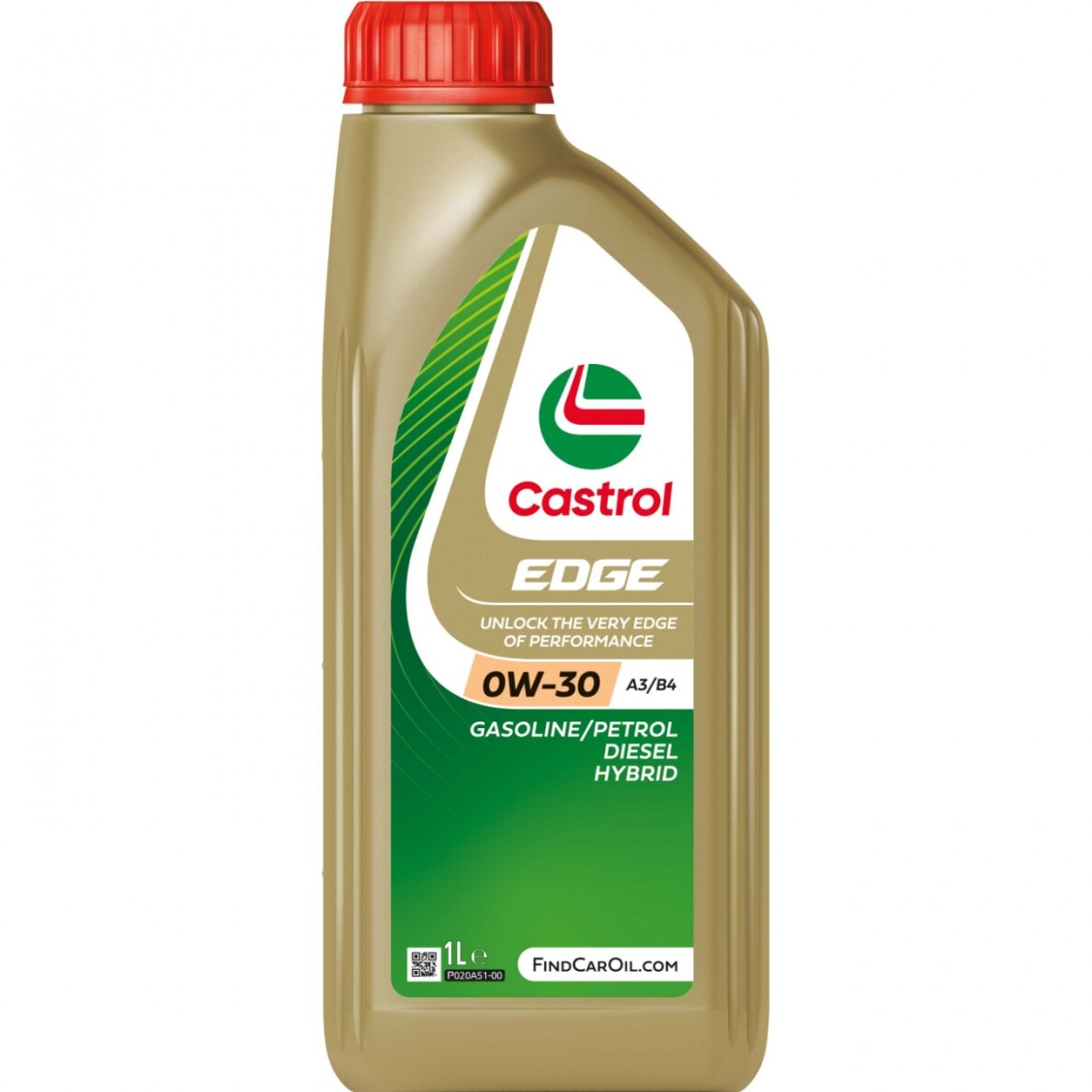 CASTROL EDGE 0W-30 variklio alyva – 1 l kanistras CASTROL EDGE 0W-30 variklio alyva – 1 l kanistras