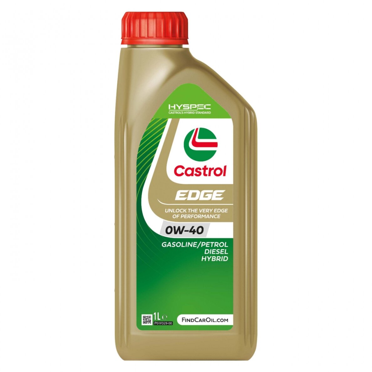 CASTROL EDGE 0W40 1L variklio alyva CASTROL EDGE 0W40 1L variklio alyva