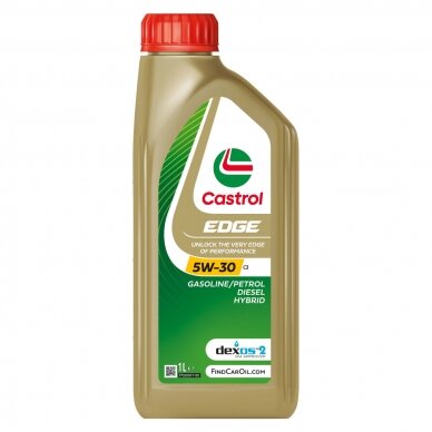 CASTROL EDGE 5W-30 C3 variklio alyva – 1 l kanistras