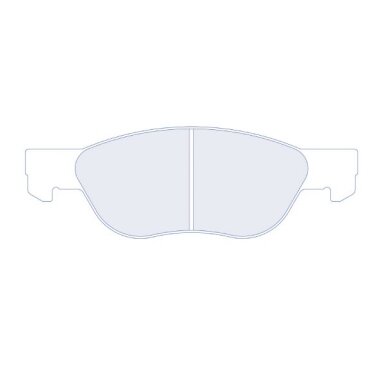 CL BRAKES RC6 stabdžių trinkelės, skirtos PEUGEOT RCZ 1,6 l 200 AG arba RCZ Cup galiniams stabdžiams.
