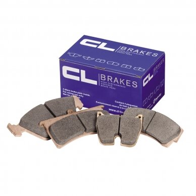 CL BRAKES RC8 stabdžių trinkelės RENAULT CLIO 3 / MEGANE 2 RS/ CLIO 4 CUP priekis - Competition CL BRAKES RC8 stabdžių trinkelės RENAULT CLIO 3 / MEGANE 2 RS/ CLIO 4 CUP priekis - Competition