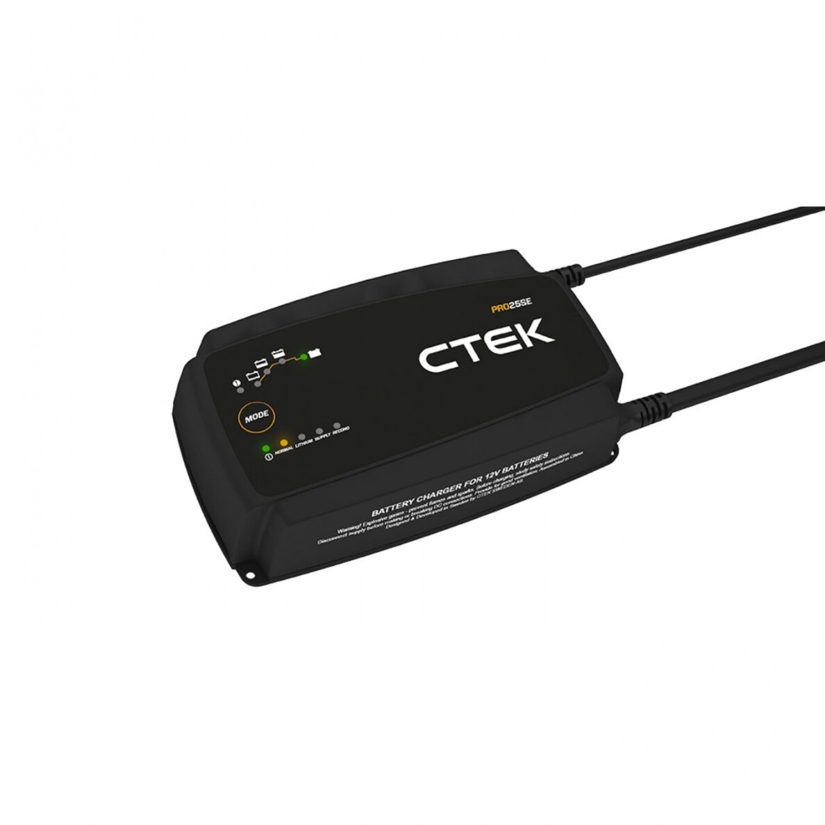 CTEK PRO25SE įkroviklis - 12V25A su 6 metrų laidu ir tvirtinimu 1