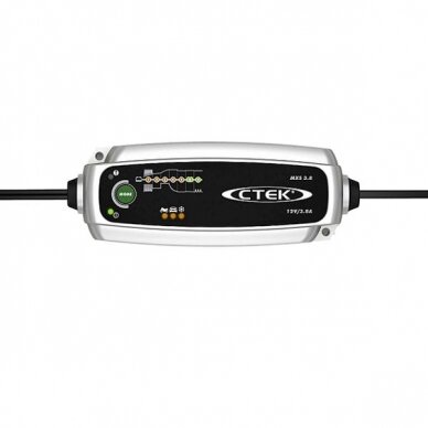 CTEK MXS3.8 įkroviklis, įkrovimo srovė 3,8 A CTEK MXS3.8 įkroviklis, įkrovimo srovė 3,8 A