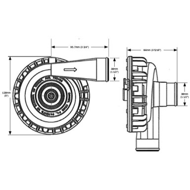 DAVIES CRAIG EWP115 12 V elektrinis vandens siurblys