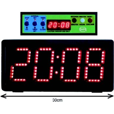 Didelis ekranas HMI chronometras