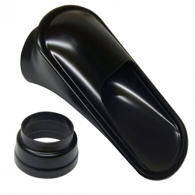 REVOTEC 63/76 mm juodas GT stiliaus didelis šoninis aušinimo gaubtas – 280 x 149 x 155 mm REVOTEC 63/76 mm juodas GT stiliaus didelis šoninis aušinimo gaubtas – 280 x 149 x 155 mm