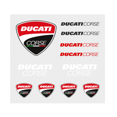 DUCATI Corse ženkliukai