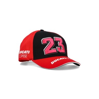 DUCATI Corse Enea Bastianini raudona kepurė