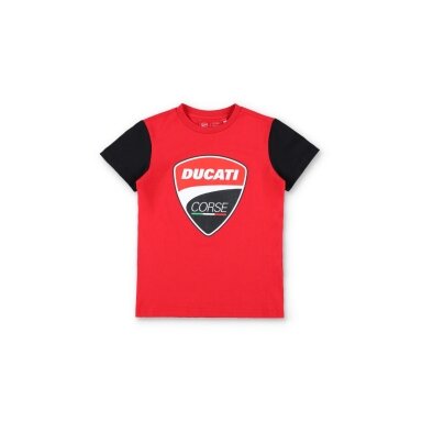 DUCATI Corse Team raudona marškinėliai vaikams