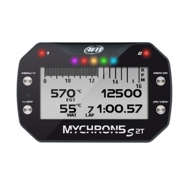 Duomenų kaupiklis - displėjus kartingui AIM MyChron 5S lap timer Duomenų kaupiklis - displėjus kartingui AIM MyChron 5S lap timer