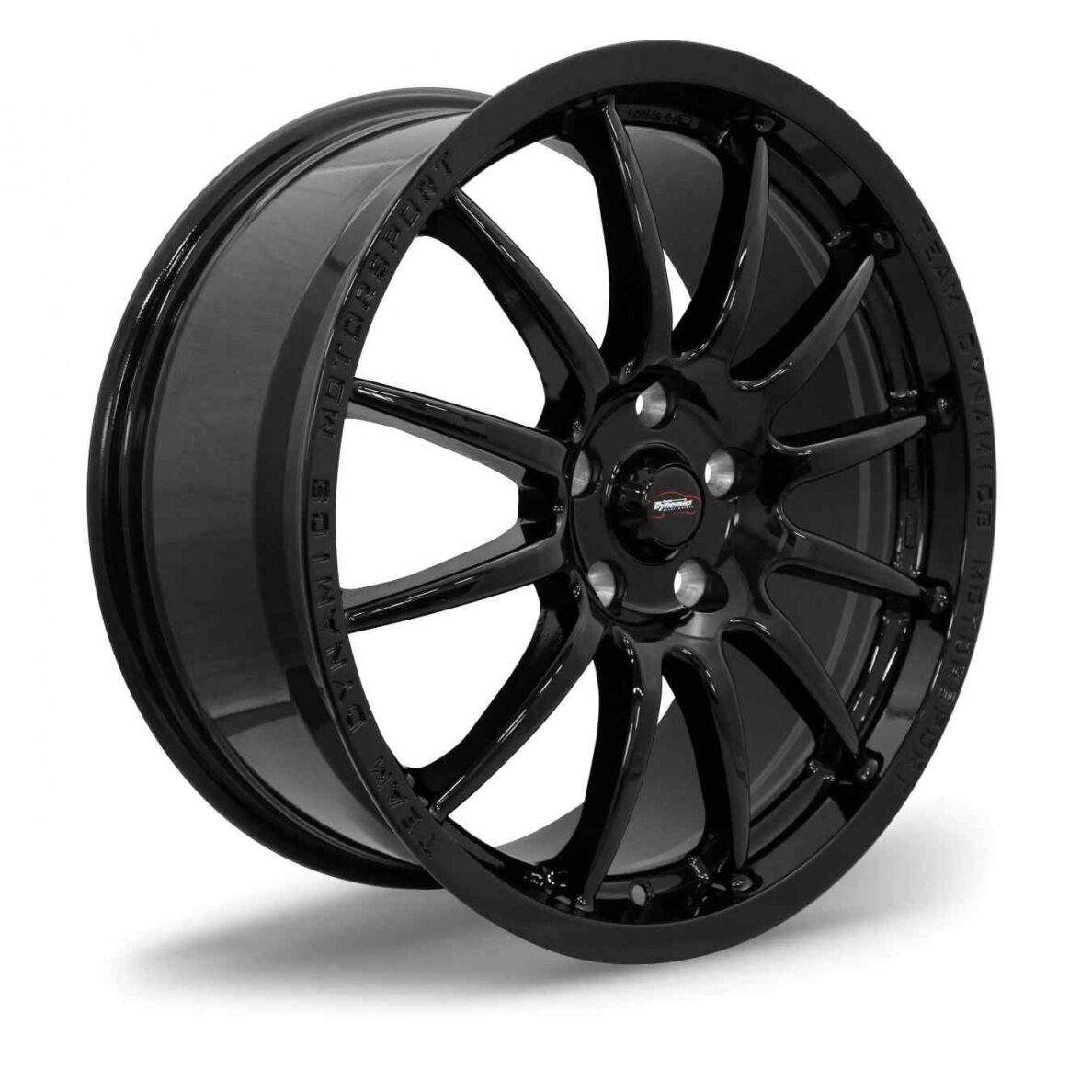 TEAM DYNAMICS Pro Race 1.2 8X18 5x100 ET35 CB73.1 Blizgus juodas ratlankis