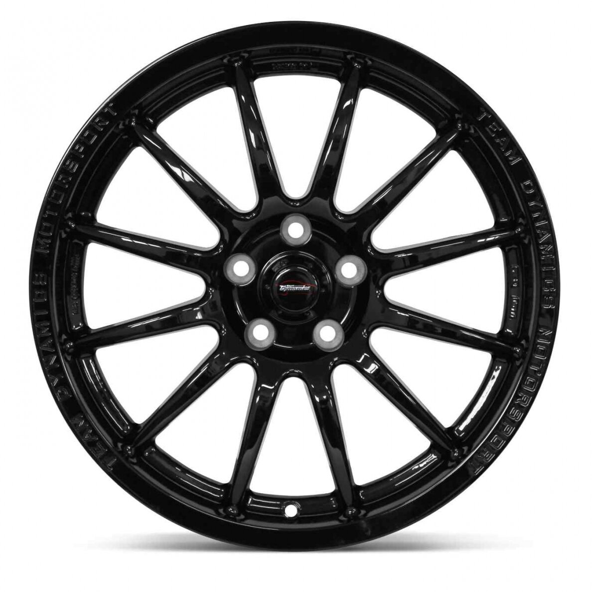 TEAM DYNAMICS Pro Race 1.2 8X18 5x112 ET40 CB73.1 Blizgus juodas ratlankis 1 TEAM DYNAMICS Pro Race 1.2 8X18 5x112 ET40 CB73.1 Blizgus juodas ratlankis 1
