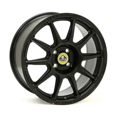 TEAM DYNAMICS Pro Race LT 7X16 4x100 ET30 CB56.7 matinis juodas ratas, skirtas Lotus Elise ir Exige S2 automobiliams.