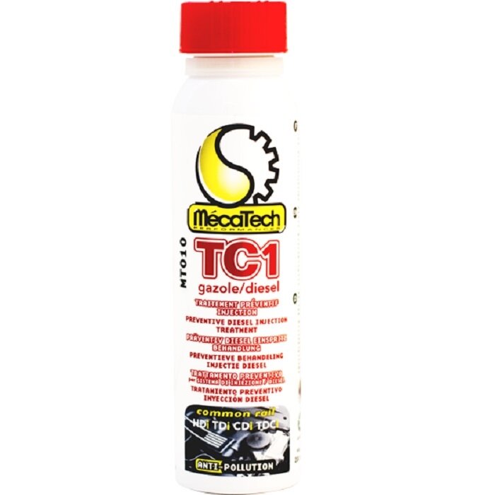 MECATECH dyzelinio variklio priedas, profilaktinis įpurškimo valiklis, TC1, 200 ml MECATECH dyzelinio variklio priedas, profilaktinis įpurškimo valiklis, TC1, 200 ml