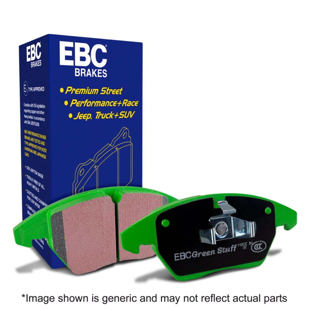 EBC Greenstuff stabdžių kaladėlės Audi A8 ir SQ5 1
