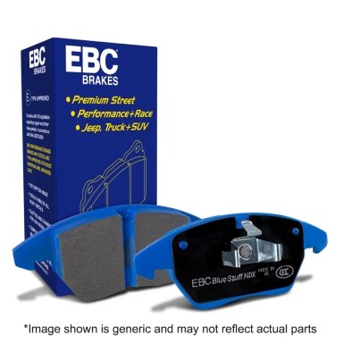 EBC Bluestuff NDX galinės stabdžių kaladėlės, skirtos Audi TTRS ir RS3