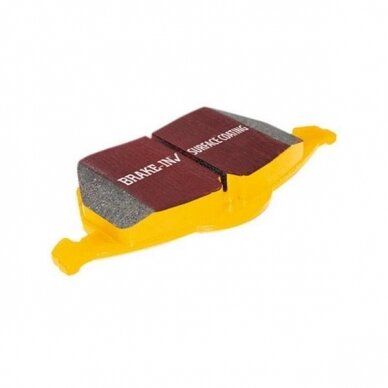 EBC BRAKES YELLOWSTUFF stabdžių trinkelės SEAT Ibiza III/IV priekiniams ratams