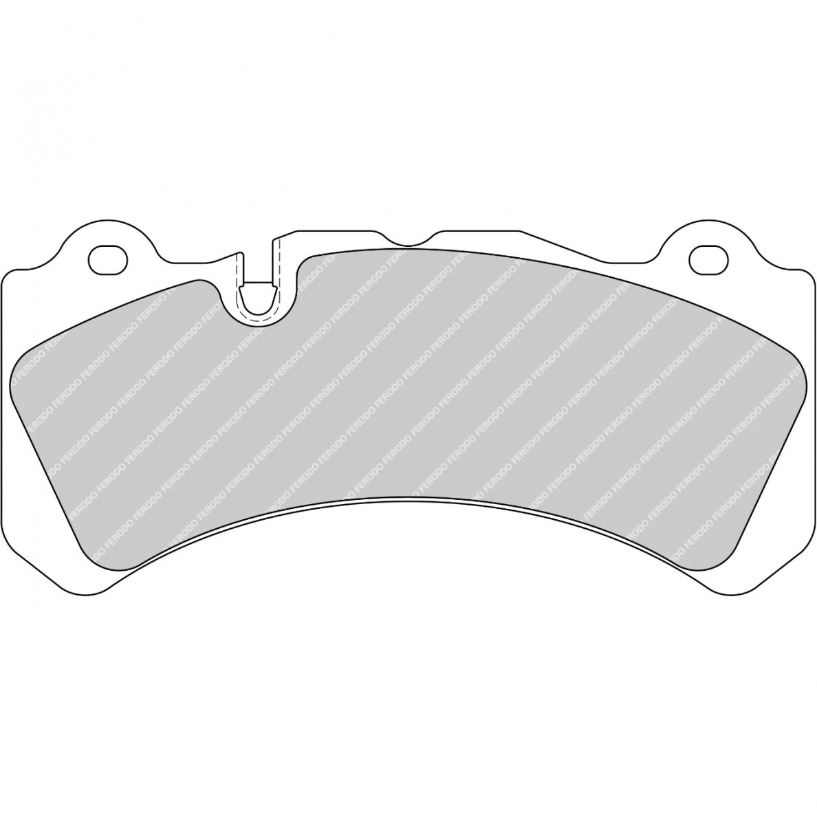 FERODO DS2500 stabdžių trinkelės, skirtos Brembo D58 / B64 stabdžių kaladėms FERODO DS2500 stabdžių trinkelės, skirtos Brembo D58 / B64 stabdžių kaladėms
