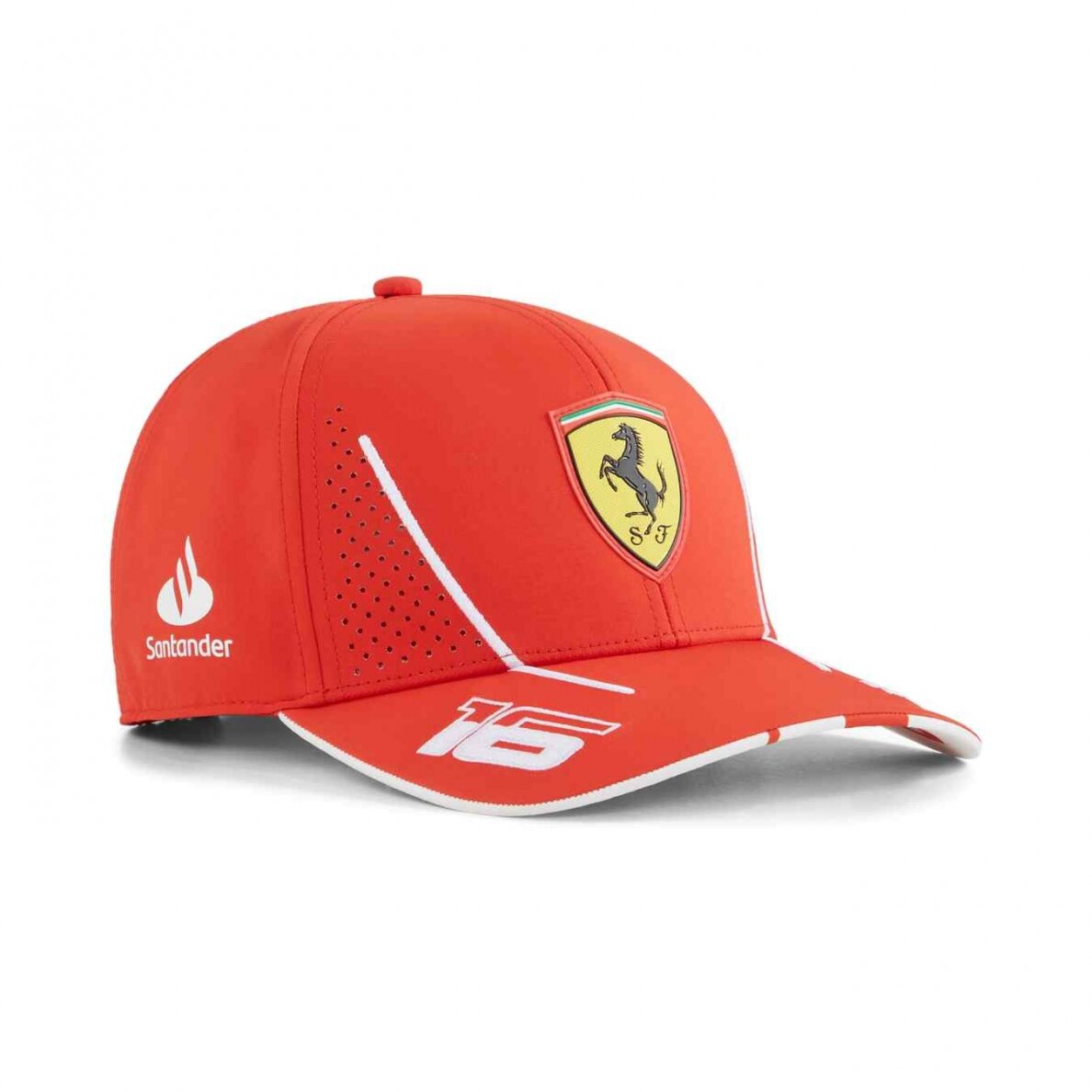 FERRARI F1 Charles Leclerc raudona kepurė vaikams FER24_CAE_LEC