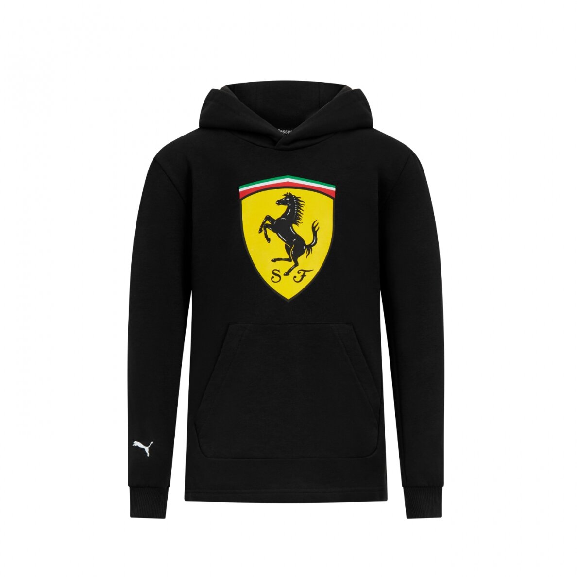 FERRARI F1 Puma juoda džemperis su logotipu vaikams