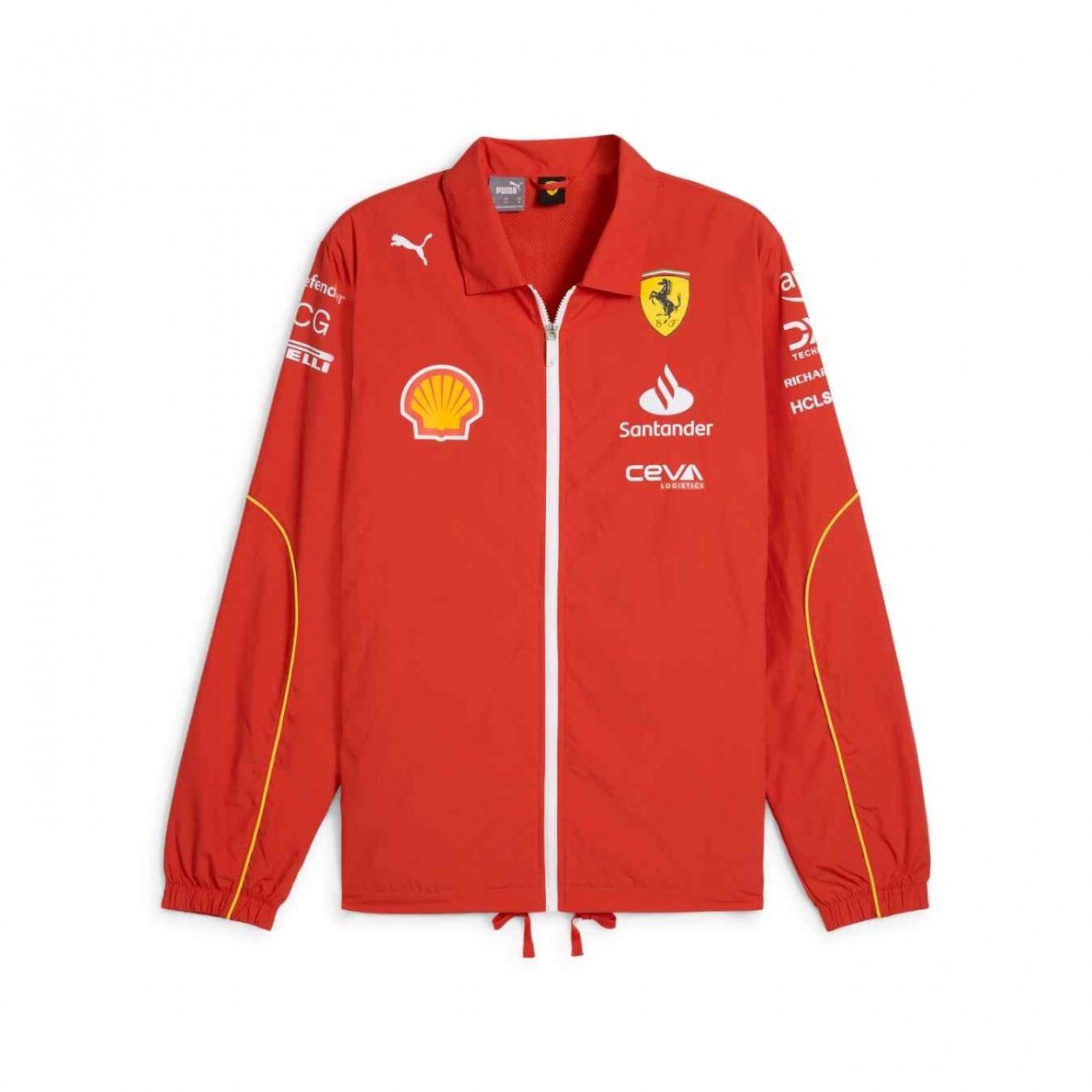 FERRARI F1 Team raudona striukė vyrams FER24_VSH_TEA FERRARI F1 Team raudona striukė vyrams FER24_VSH_TEA