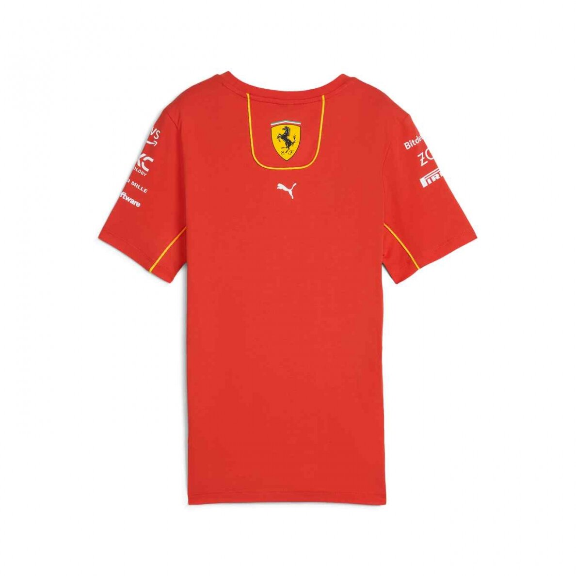 FERRARI F1 komandos raudona marškinėliai moterims FER24_TSF_TEA 1 FERRARI F1 komandos raudona marškinėliai moterims FER24_TSF_TEA 1