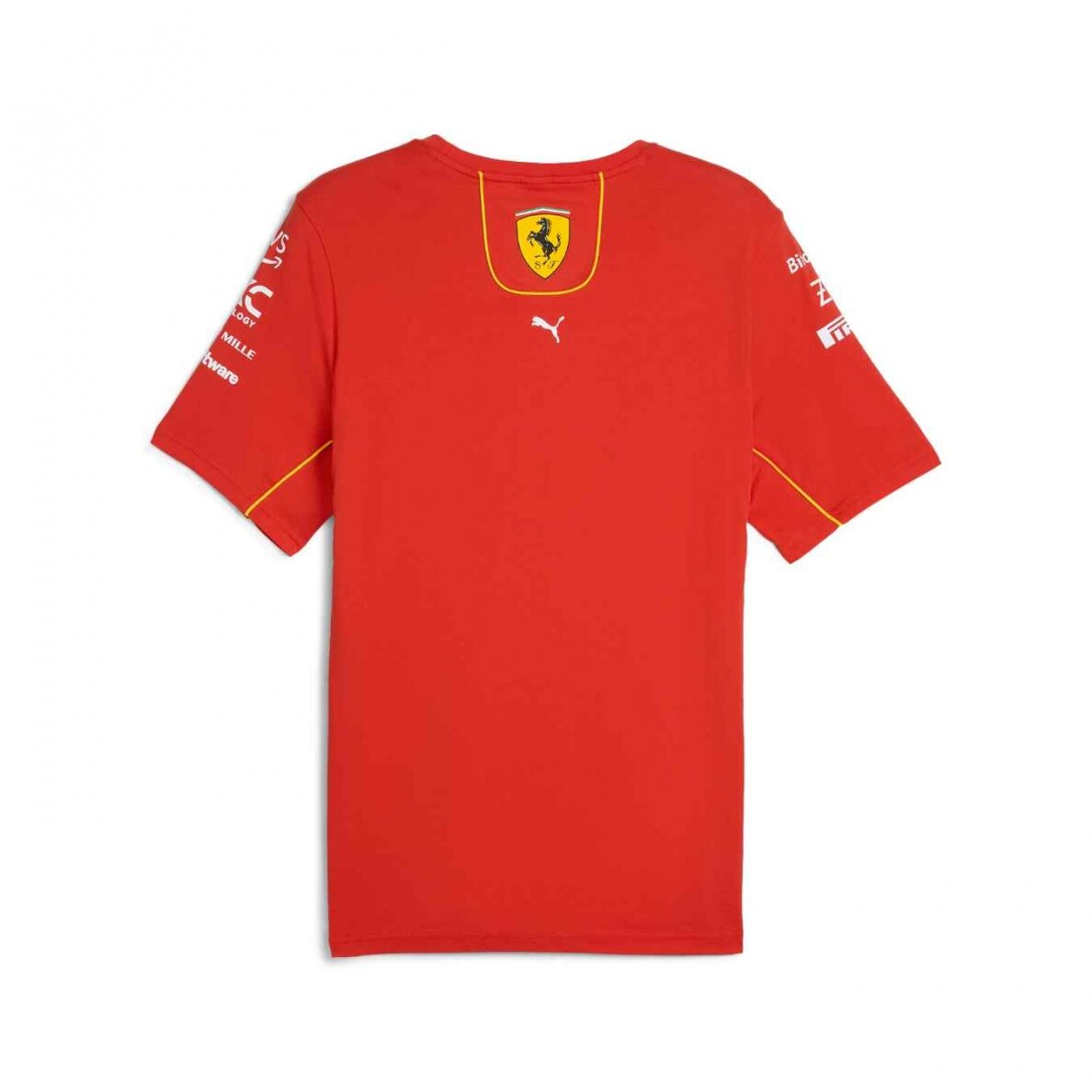 FERRARI F1 Team raudona marškinėliai vyrams FER24_TSH_TEA 1