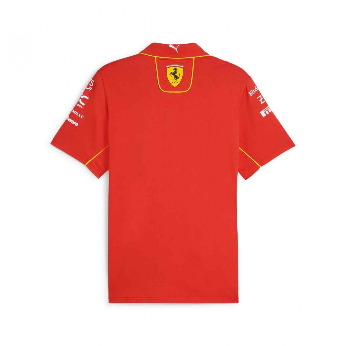 FERRARI F1 Team raudona polo marškinėliai vyrams FER24_PLH_TEA 1 FERRARI F1 Team raudona polo marškinėliai vyrams FER24_PLH_TEA 1