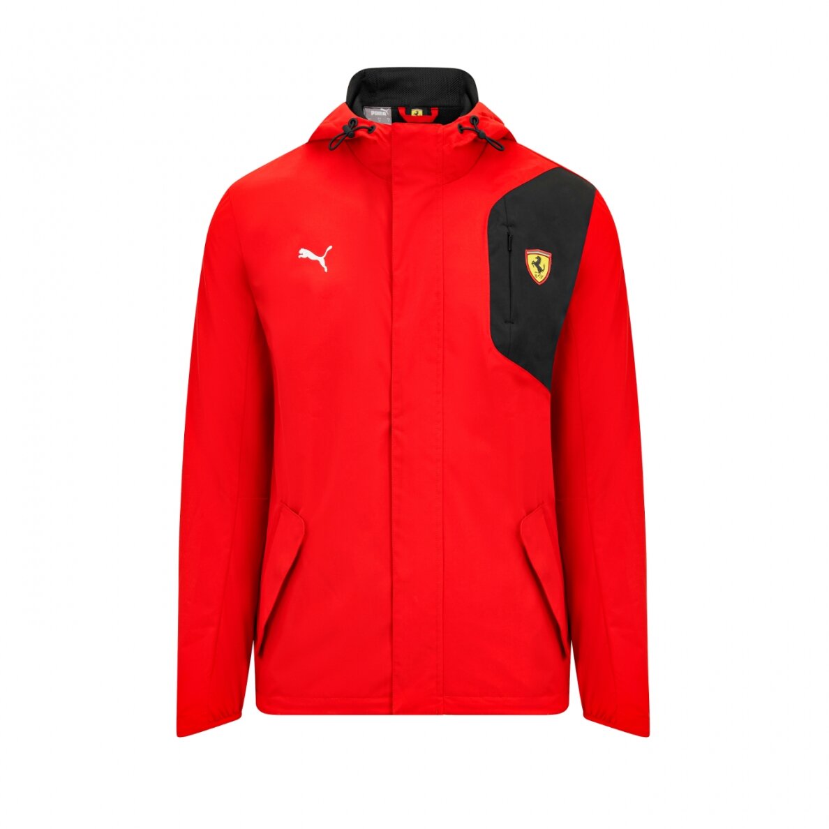 FERRARI Fanwear raudona lietaus striukė vyrams FERRARI Fanwear raudona lietaus striukė vyrams