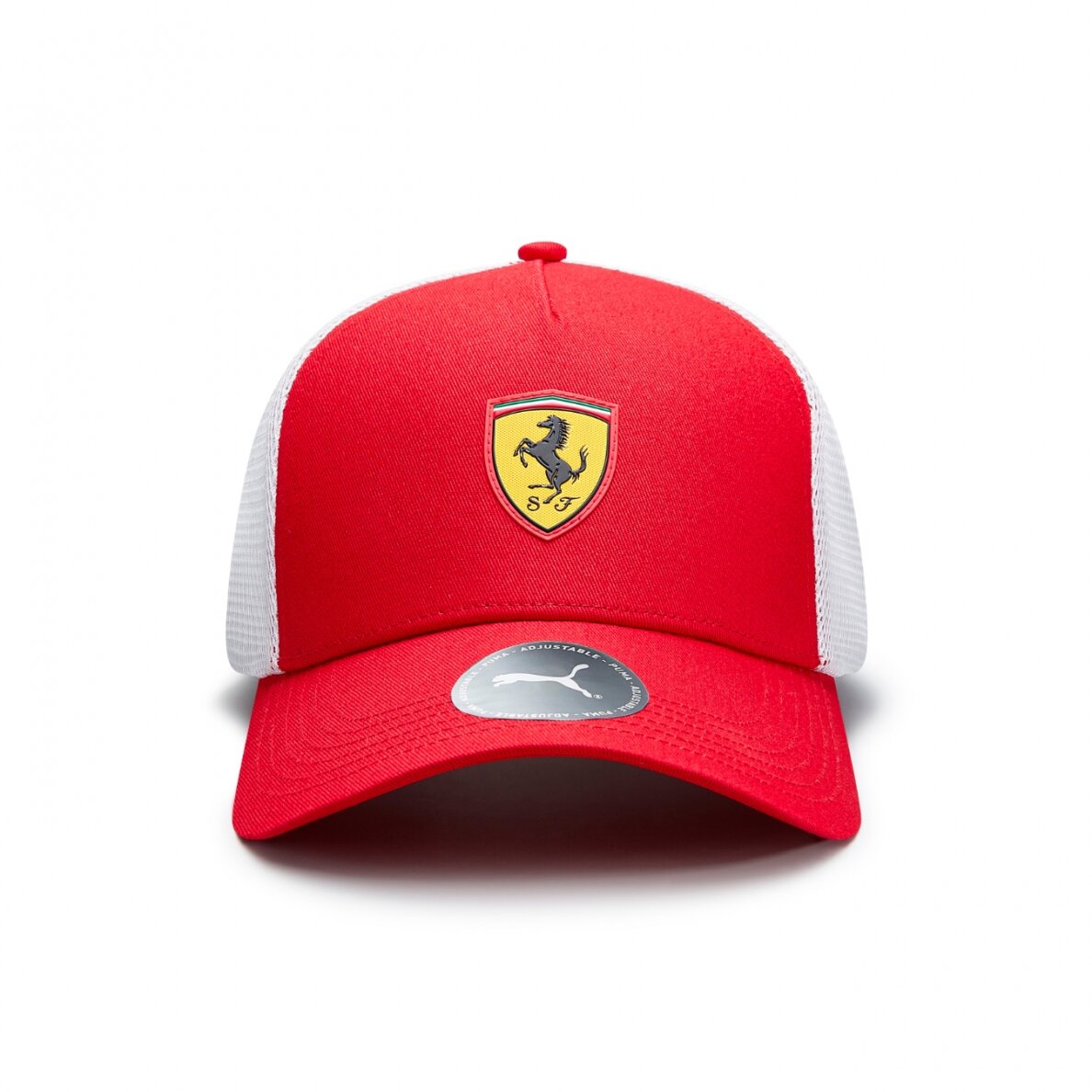 FERRARI Trucker kepurėlė raudona 2 FERRARI Trucker kepurėlė raudona 2