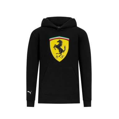 FERRARI F1 Puma juoda džemperis su logotipu vaikams