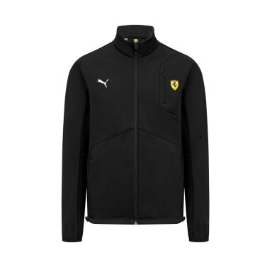 Juoda FERRARI Fanwear softshell striukė vyrams
