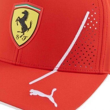 FERRARI F1 Charles Leclerc raudona kepurė vaikams FER24_CAE_LEC 2 FERRARI F1 Charles Leclerc raudona kepurė vaikams FER24_CAE_LEC 2