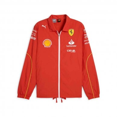 FERRARI F1 Team raudona striukė vyrams FER24_VSH_TEA