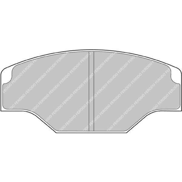 FERODO DS2500 stabdžių trinkelės, skirtos ALCON PNF0083X264 arba AP RACING CP2340 stabdžių kaladėms. 1 FERODO DS2500 stabdžių trinkelės, skirtos ALCON PNF0083X264 arba AP RACING CP2340 stabdžių kaladėms. 1