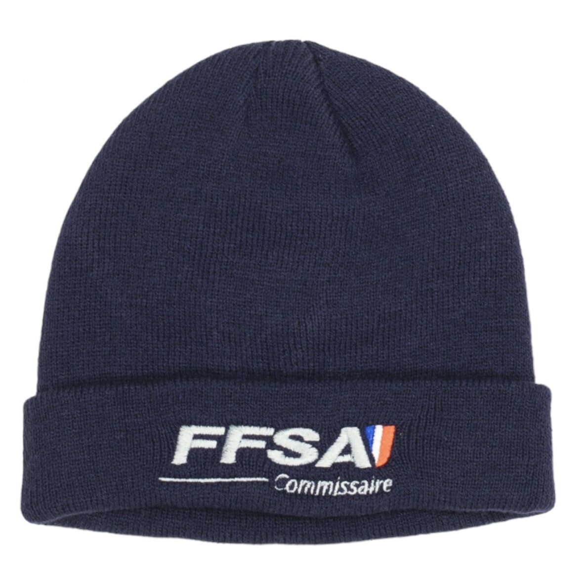 FFSA COMMISSAIRE Beanie Blue Embroidery