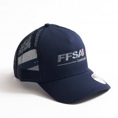 FFSA COMMISSAIRE Trucker Blue Cap FFSA COMMISSAIRE Trucker Blue Cap