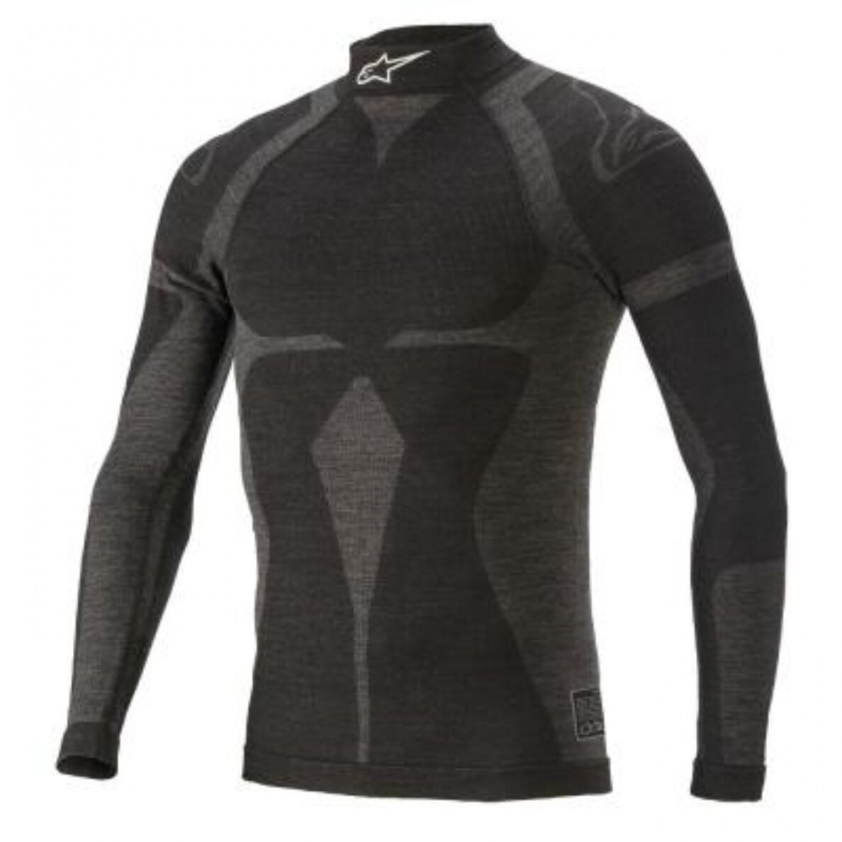FIA ALPINESTARS ZX EVO V2 BLACK marškinėliai FIA ALPINESTARS ZX EVO V2 BLACK marškinėliai