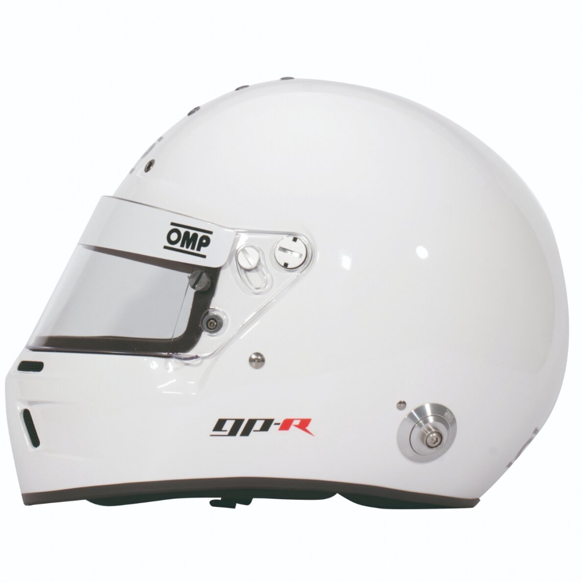FIA OMP GP-R 2022 baltas uždaras šalmas 1