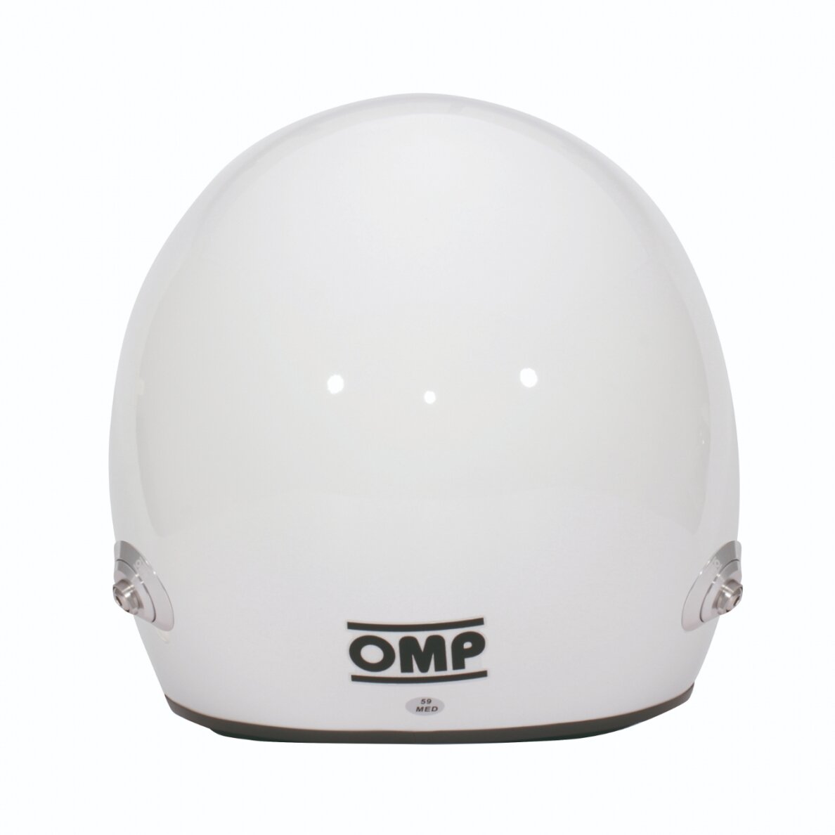 FIA OMP GP-R 2022 baltas uždaras šalmas 2