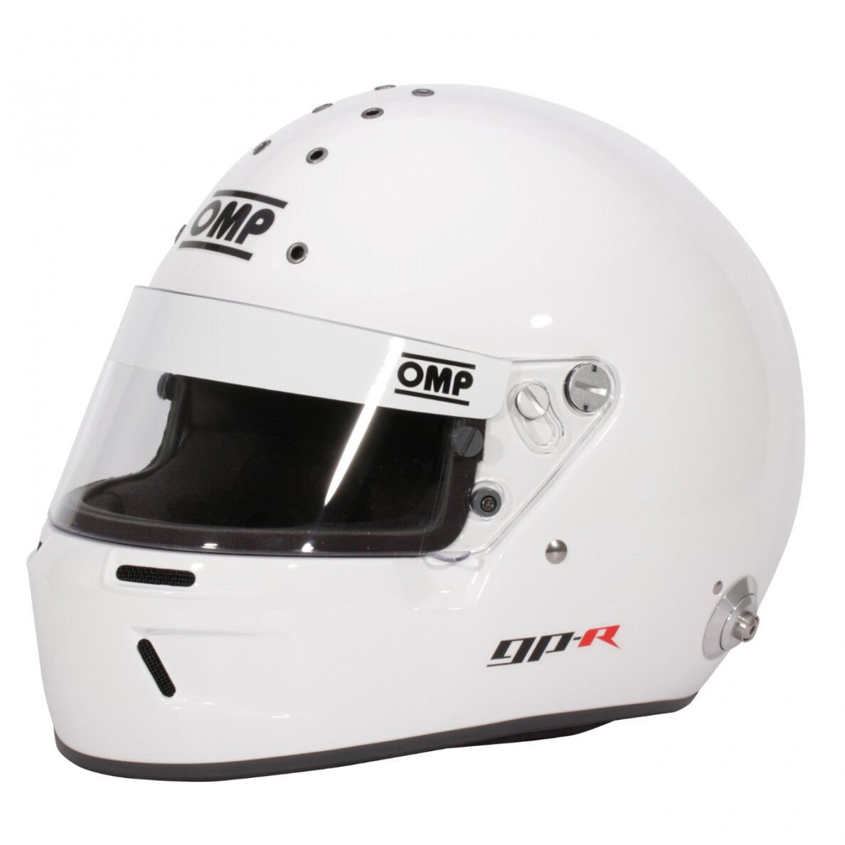 FIA OMP GP-R 2022 baltas uždaras šalmas FIA OMP GP-R 2022 baltas uždaras šalmas
