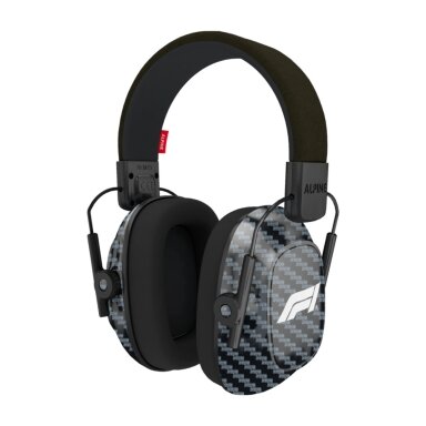 FORMULA 1 Anti-noise ausinės juodos