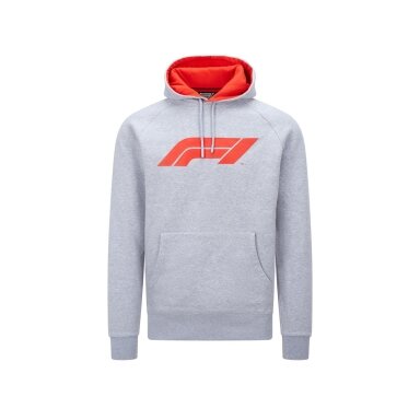 FORMULA 1 Logo Hoodie Pilka unisex