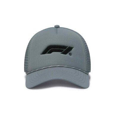 FORMULA 1 Trucker kepurė su pilka sagtimi FO124_CAS_TRU FORMULA 1 Trucker kepurė su pilka sagtimi FO124_CAS_TRU